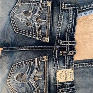 Men’s rock revival jeans Lamont Boot 33